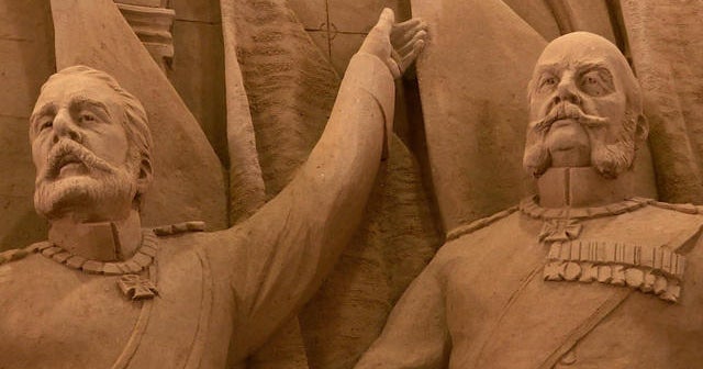 Soaring sand sculptures