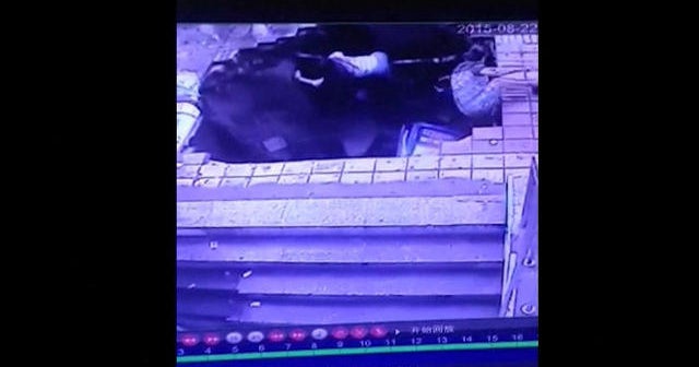 Sinkhole swallows five people in China