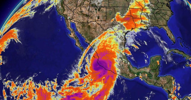 Record-breaking hurricane hits Mexico