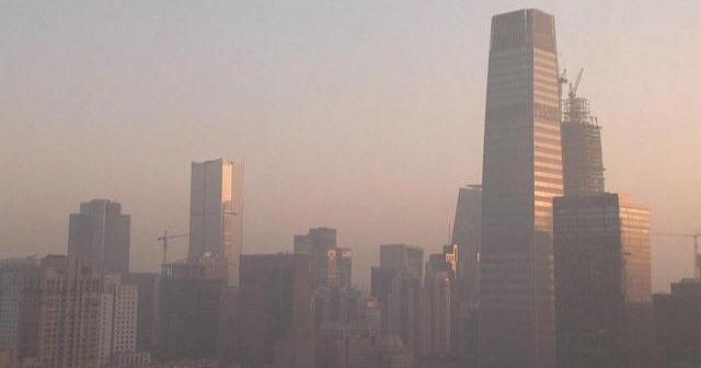 Time lapse video shows Beijing smog lifting