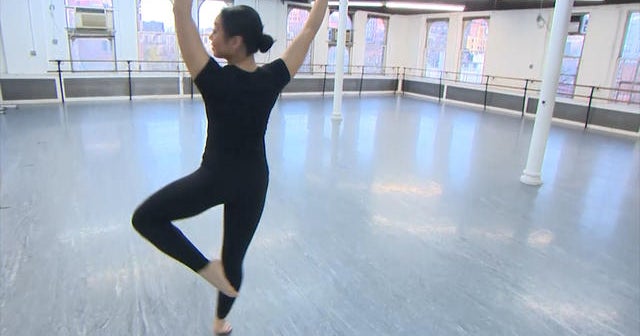 Dancer back on her feet after brain surgery