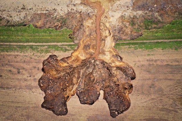 Coastal Erosion On The Norfolk Coast 