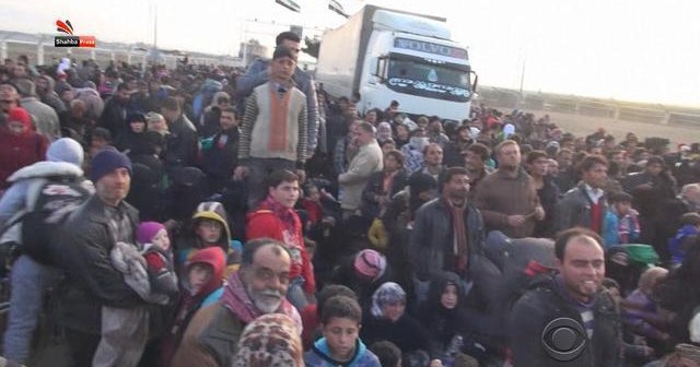 Increased fighting in Aleppo causes thousands to flee Syria