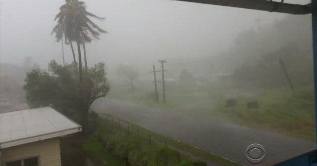 Massive storm hits Fiji