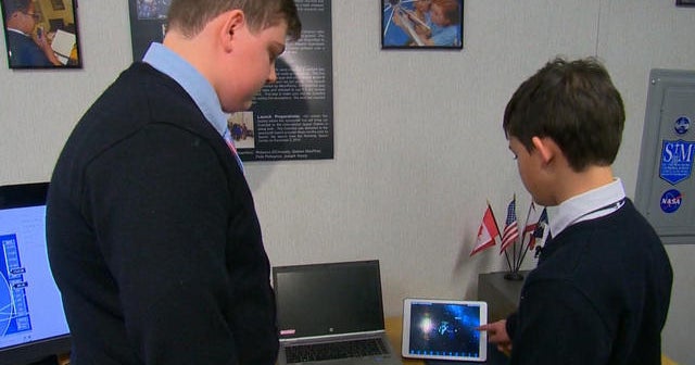 Satellite built by elementary students to be deployed in space