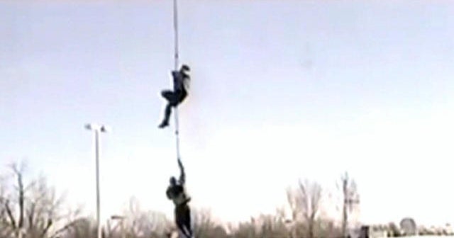 Watch: Dramatic helicopter-assisted prison escape