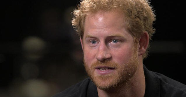 Prince Harry on Prince George, having dinner with Obamas