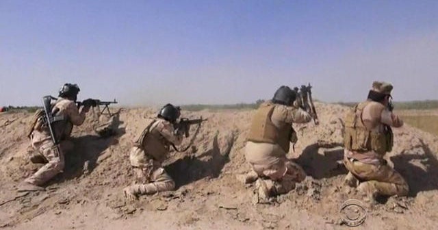 U.S.-led coalition pounds ISIS strongholds in Fallujah