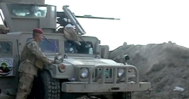 Iraqi forces push into center of Fallujah