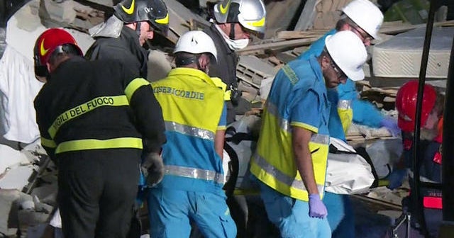 Italy earthquake death toll soars as crews dig through rubble