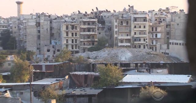 Bomb continue to fall in besieged Aleppo