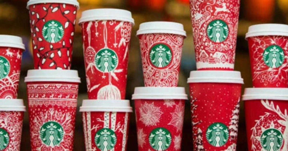 Starbucks introduces new holiday cups - CBS News
