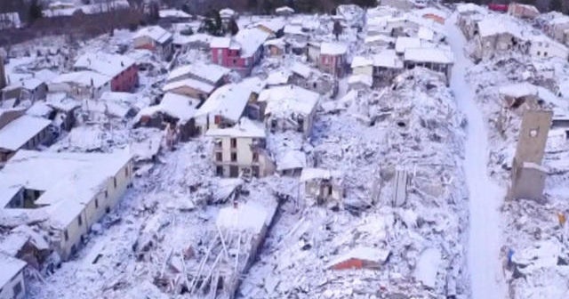 Dozens feared dead in central Italy after avalanche buries hotel
