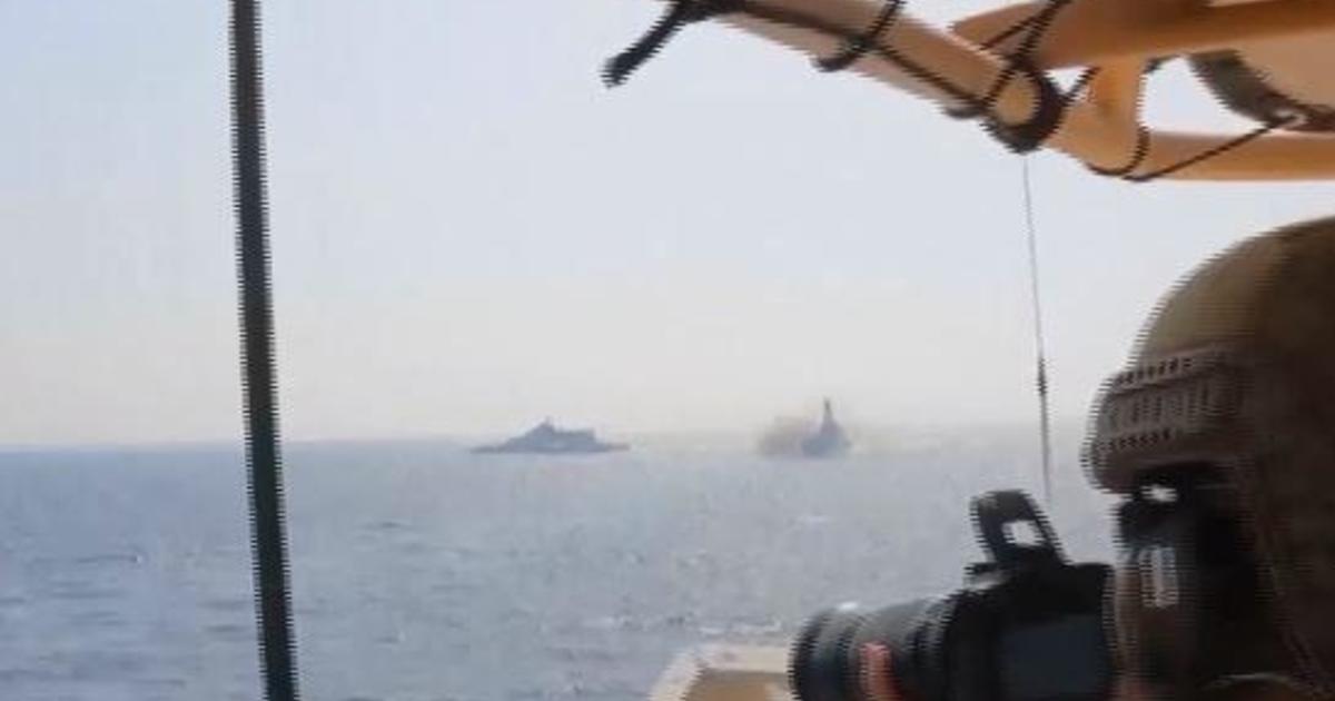 U.S. reports 1st "unsafe" Persian Gulf encounter with Iranian warships in months