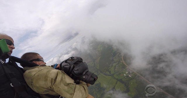 Skydiving dogs combating poachers across Africa