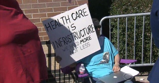Are outside agitators stirring up town halls as Trump administration claims?