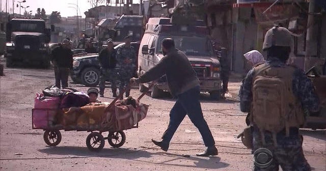 More civilians fleeing Mosul as ISIS fights to hold every inch of territory