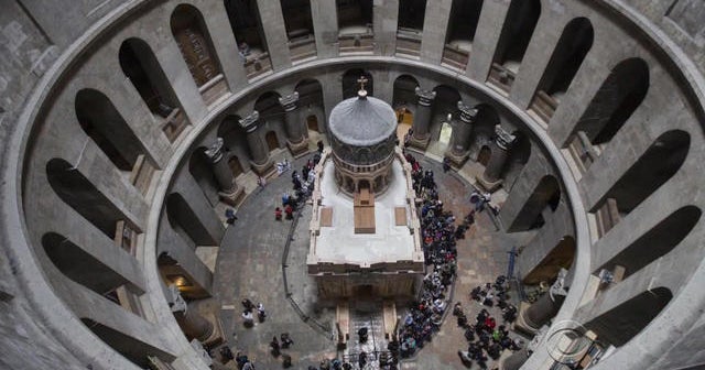 Shrine believed to house cave where Jesus was buried reopens