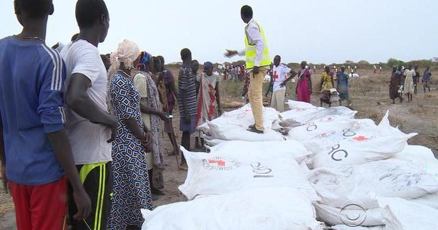 Airdrops feeding thousands in South Sudan, but some in need still lose out