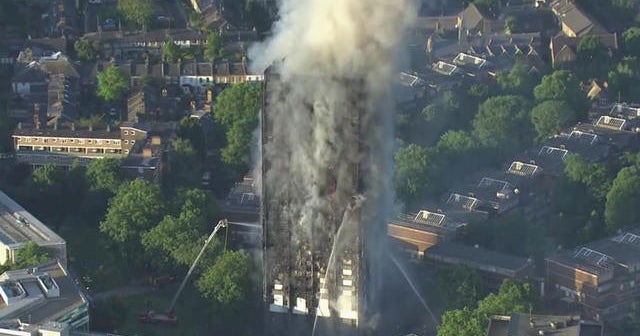 Deadly fire tears through London apartment tower