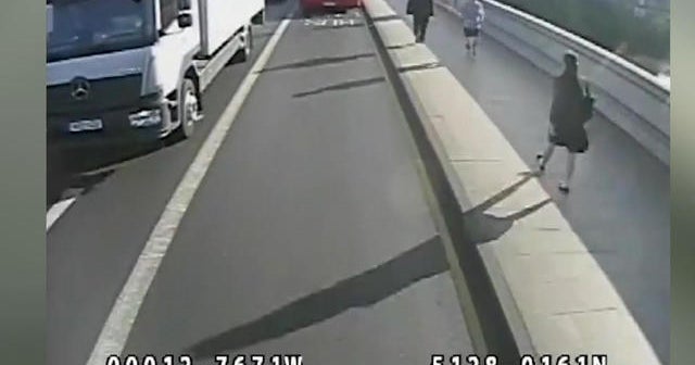 American denies being jogger who pushed woman into traffic American denies being jogger who pushed woman into traffic