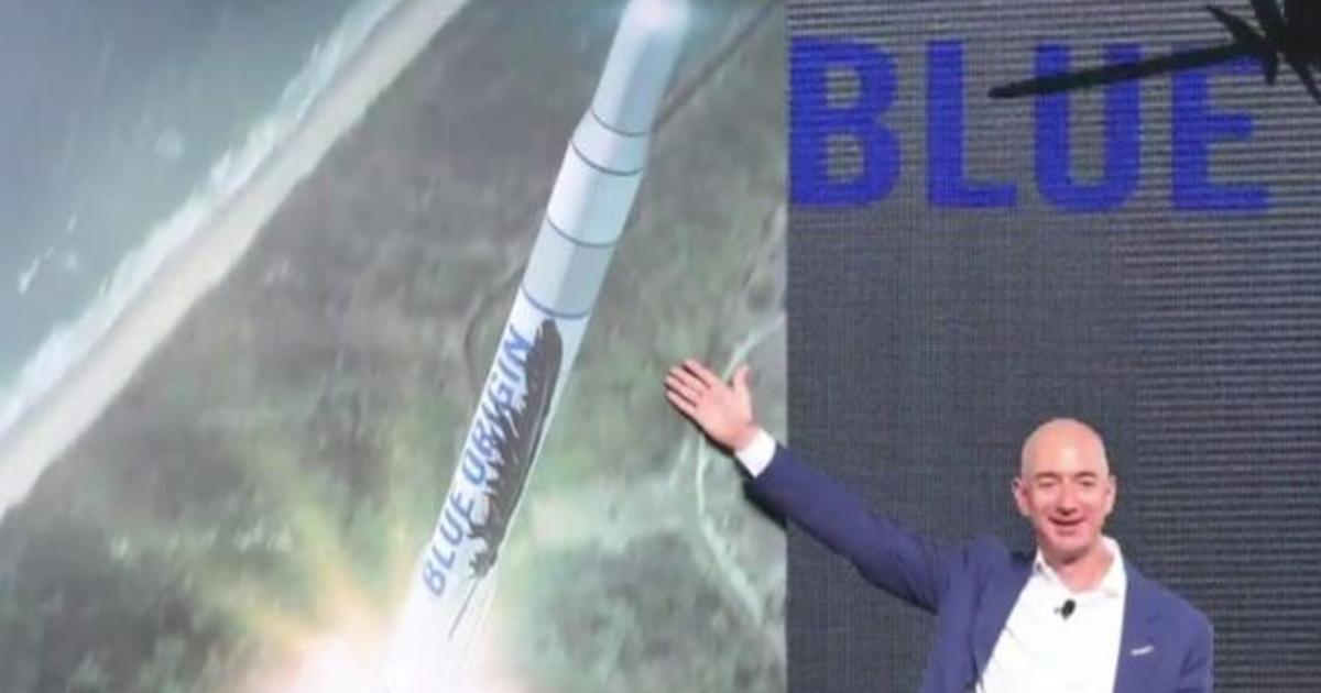 Ticket auction for Blue Origin's first manned trip to ...