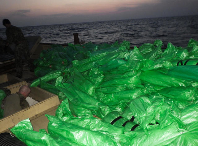 U.S. Navy Seizes Smuggled Weapons in Arabian Sea