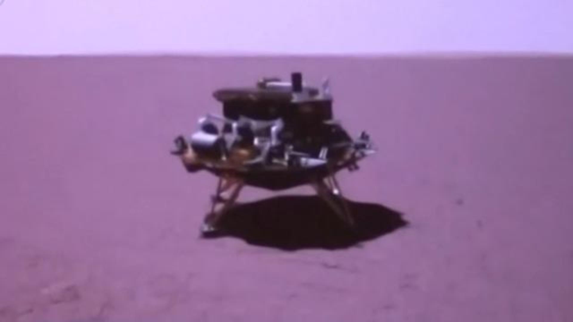 China Successfully Lands A Rover On Mars Cbs News