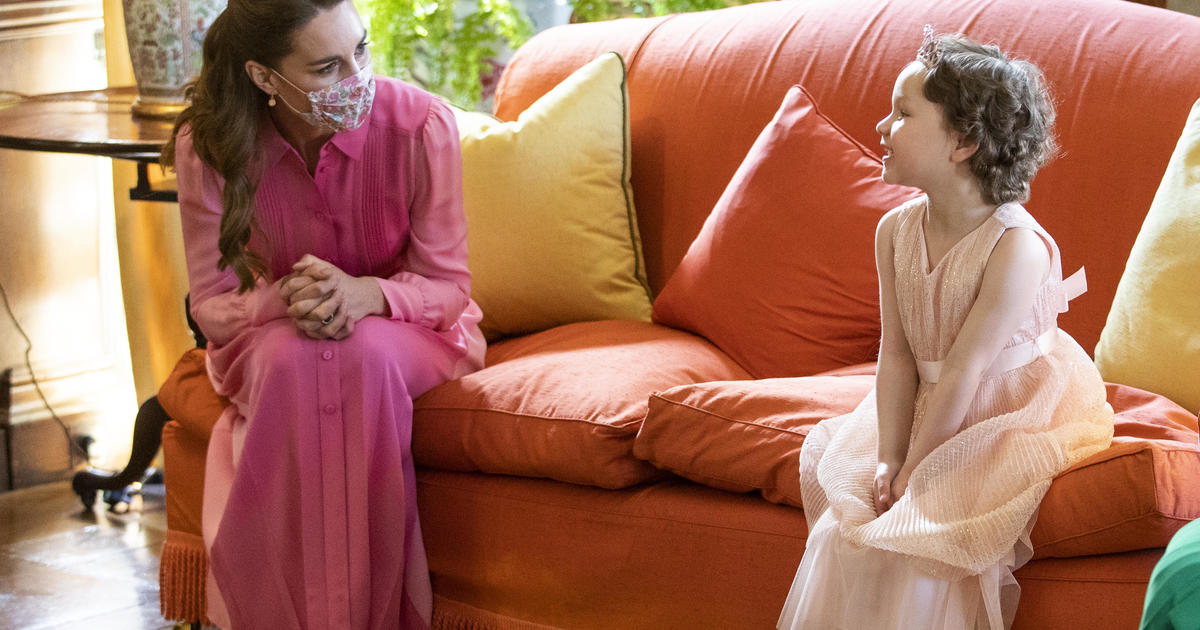 Girl who battled leukemia through COVID lockdown wished to meet a princess. Duchess Kate made it happen.