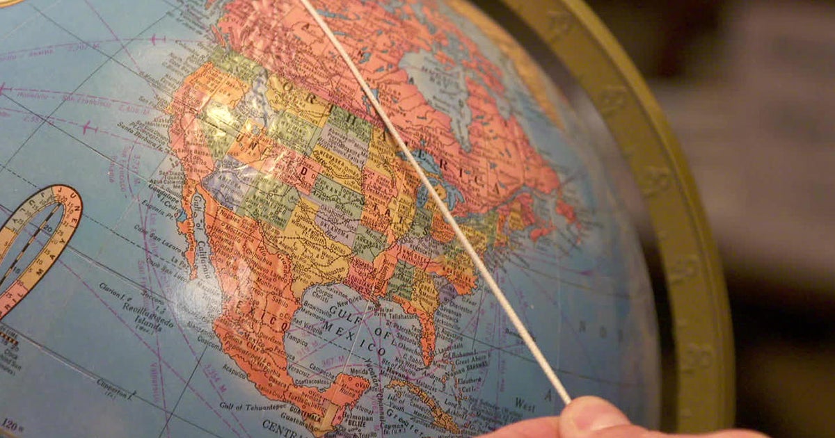The debate over the Geographical Center of North America - CBS News