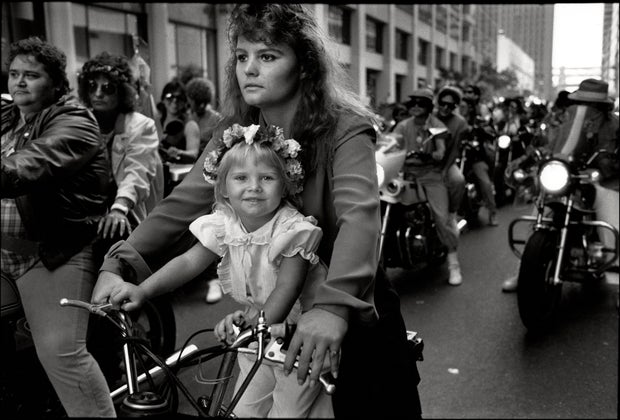 Jennifer & Mom In The International Lesbian & Gay Freedom Day Parade