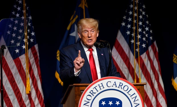 Former President Trump Addresses The North Carolina GOP Convention 