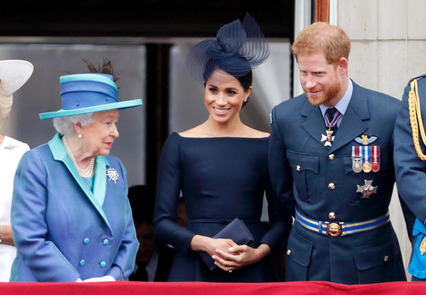 Members Of The Royal Family Attend Events To Mark The Centenary Of The RAF