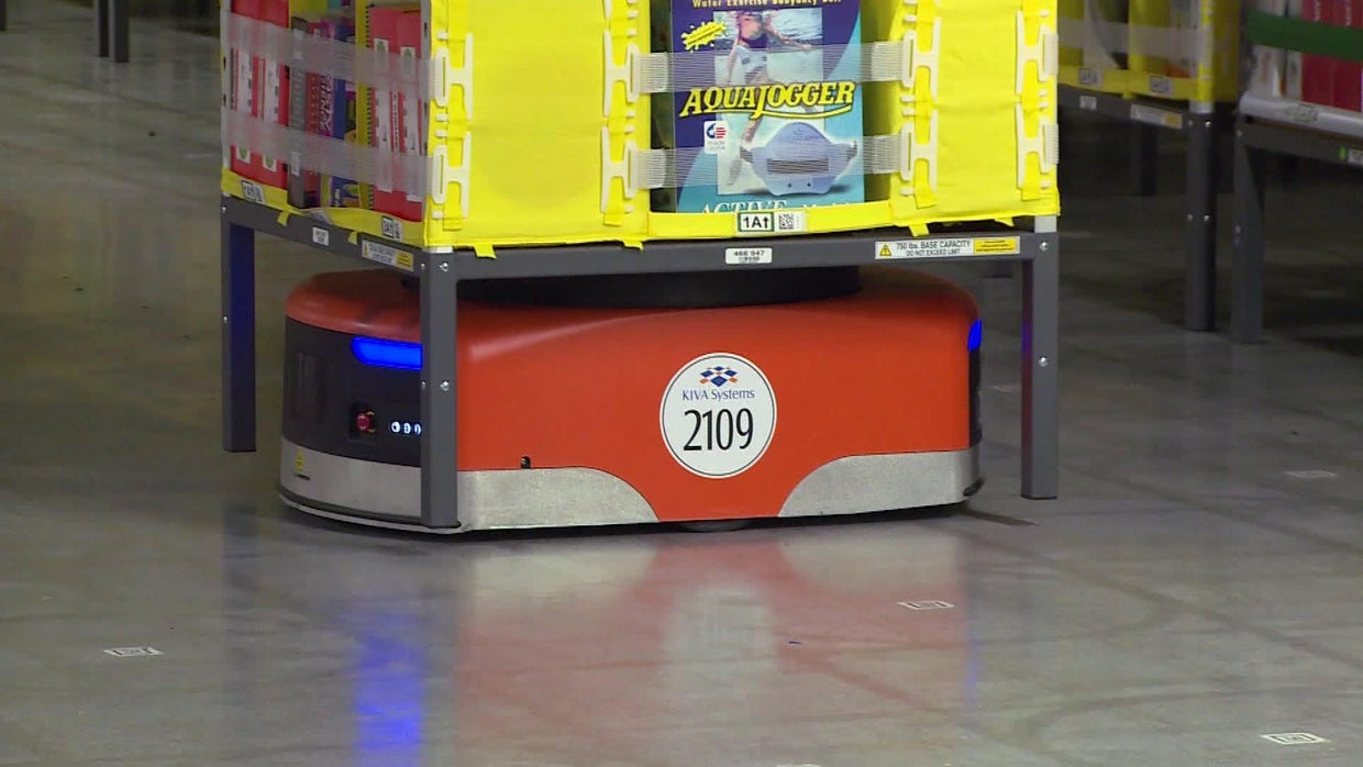 Meet the robots inside Amazon's fulfillment centers CBS News