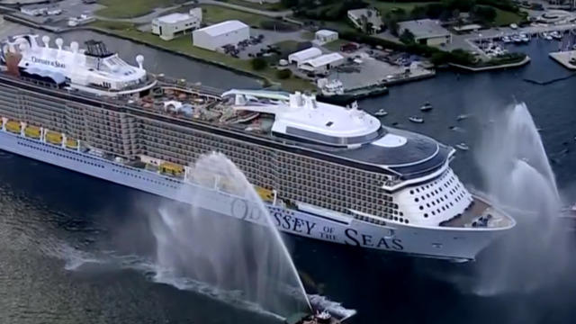 8 Royal Caribbean Crew Members Test Positive For Covid 19 Delaying Cruise Cbs News
