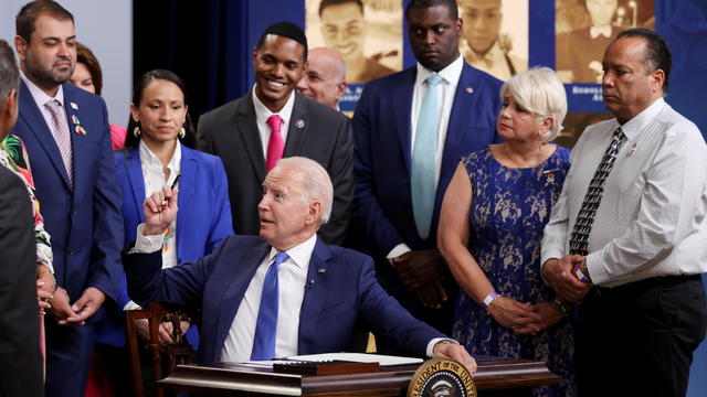 U.S. President Joe Biden signs H.R. 49 to designate the National Pulse Memorial into law 