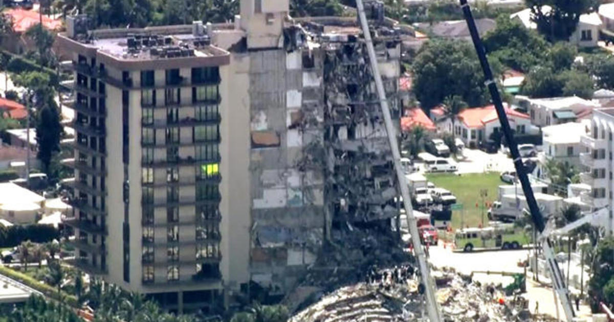 Watch Live: Officials give update on Surfside, Florida condo building collapse