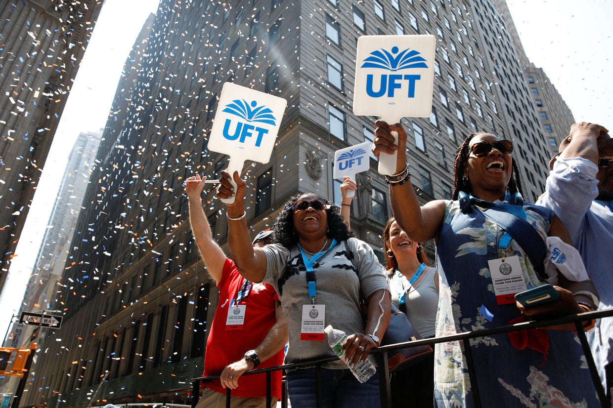 NYC tickertape parade honors essential workers during COVID pandemic