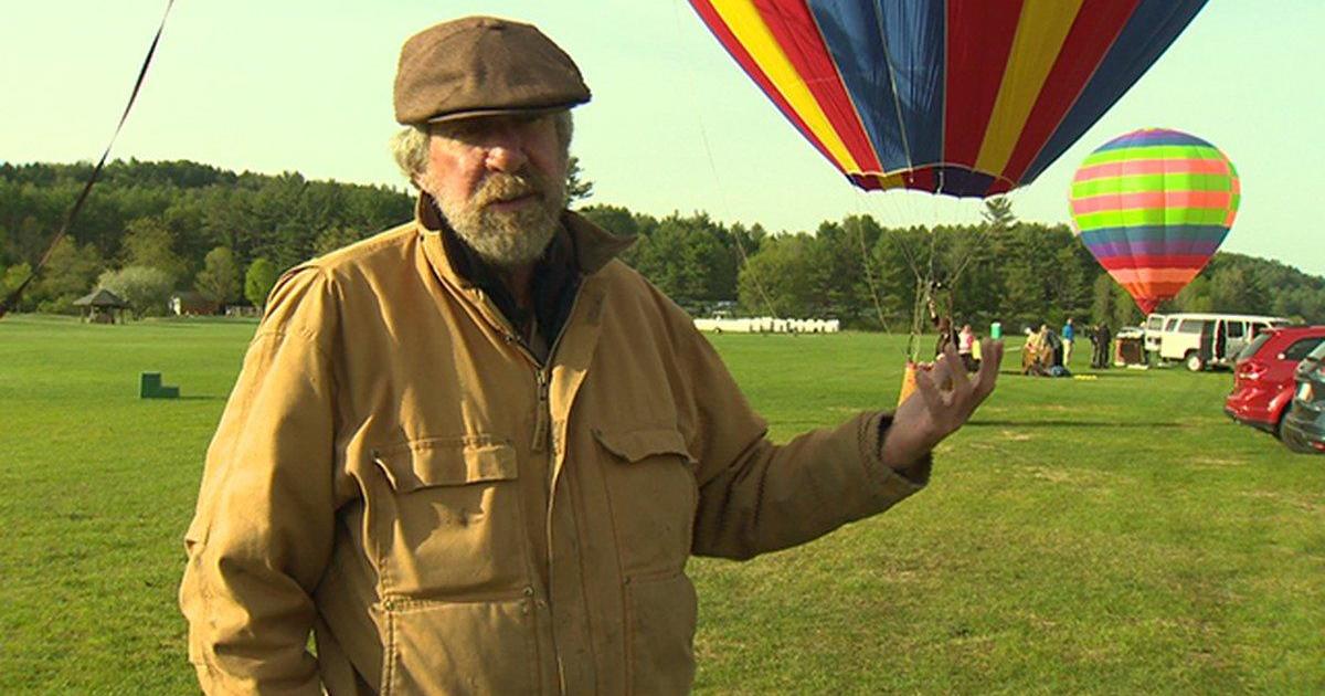 Pilot dies after fall from hot-air balloon in Vermont