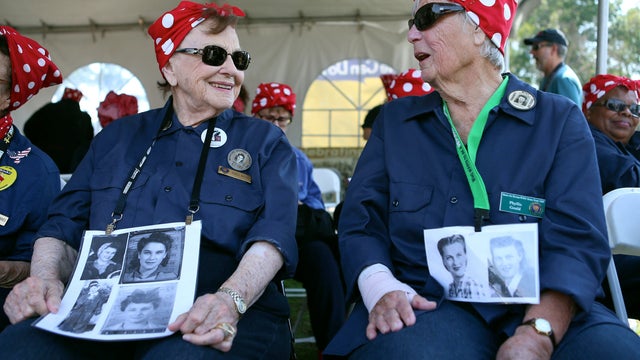 Guinness World Record for "The Largest Gathering of People Dressed as a Rosie the Riveter" Richmond
