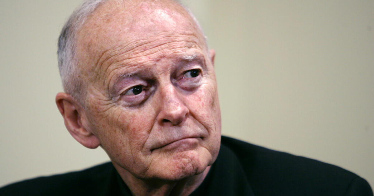 Ex-Cardinal Theodore McCarrick charged with assault of a teen in the 1970s