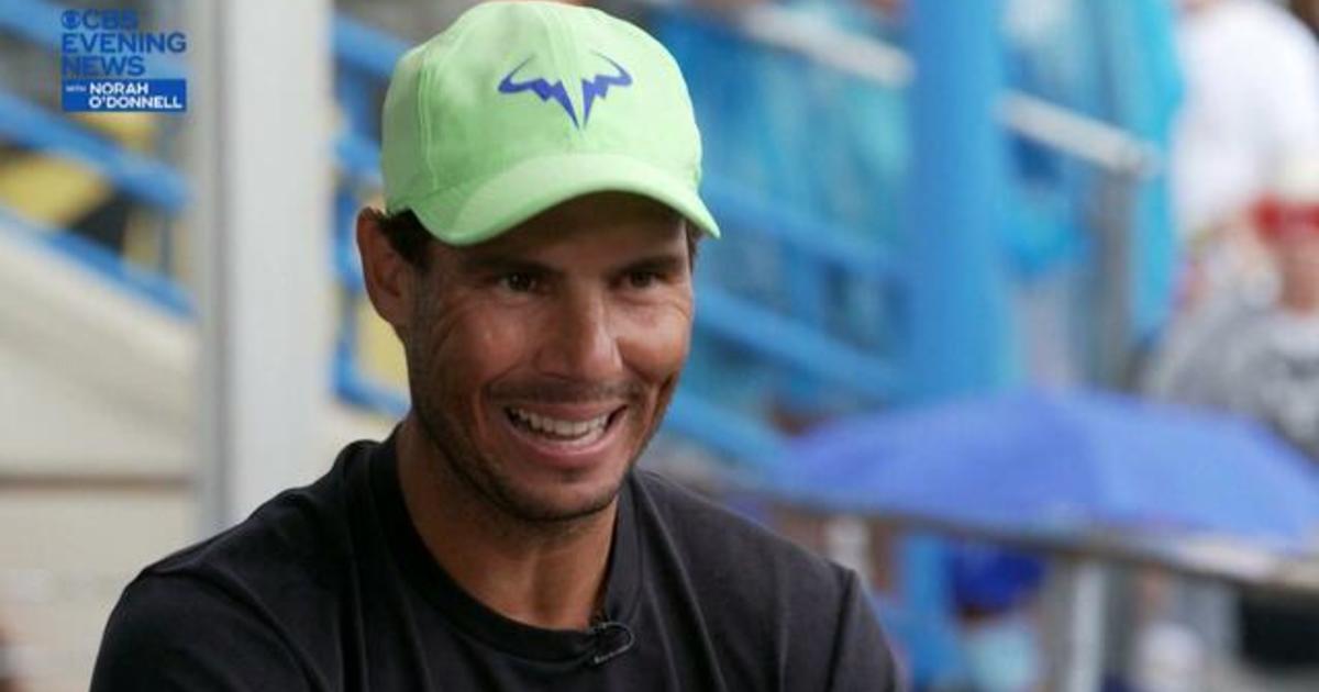 Rafael Nadal discusses overcoming his own physical and mental health issues
