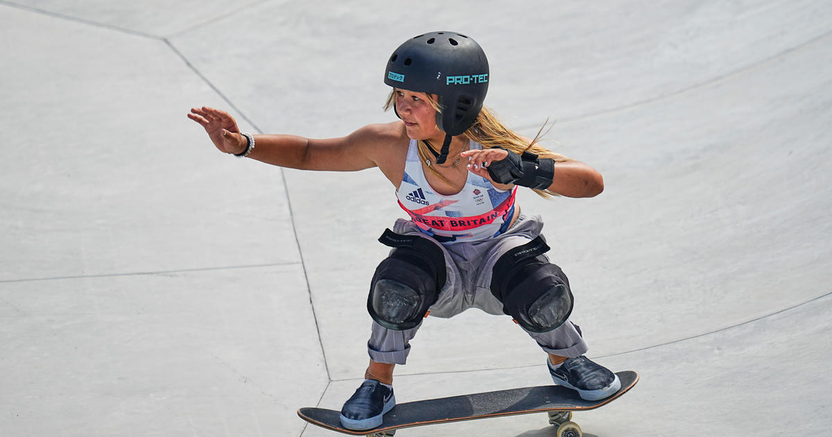 Sky Brown becomes third 13-year-old skateboarder to win medal at Tokyo Olympics