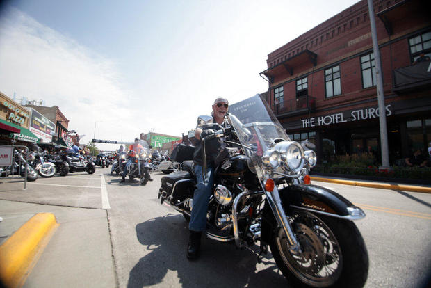 Virus Outbreak Motorcycle Rally 