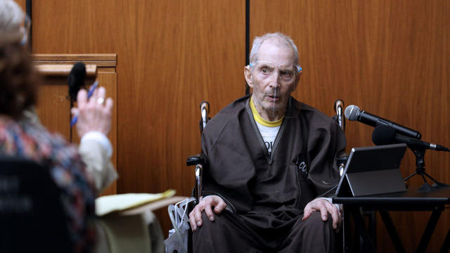 Robert Durst is charged with the 2000 murder of Susan Berman inside her Benedict Canyon home, 