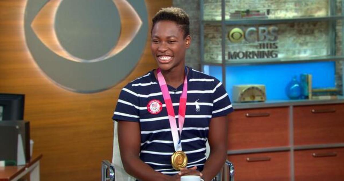 Ashleigh Johnson on winning Olympic gold and her "mission" to bring diversity to aquatic sports