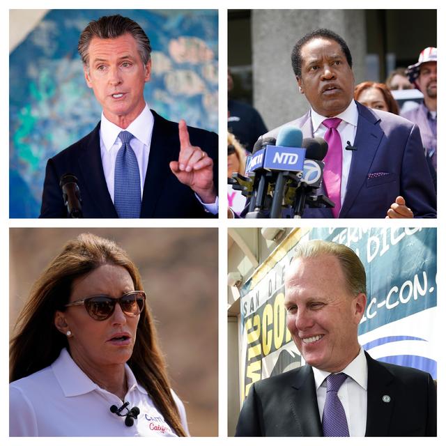 The California Recall Election Is Today Who Are The Candidates Running Against Governor Newsom Cbs News