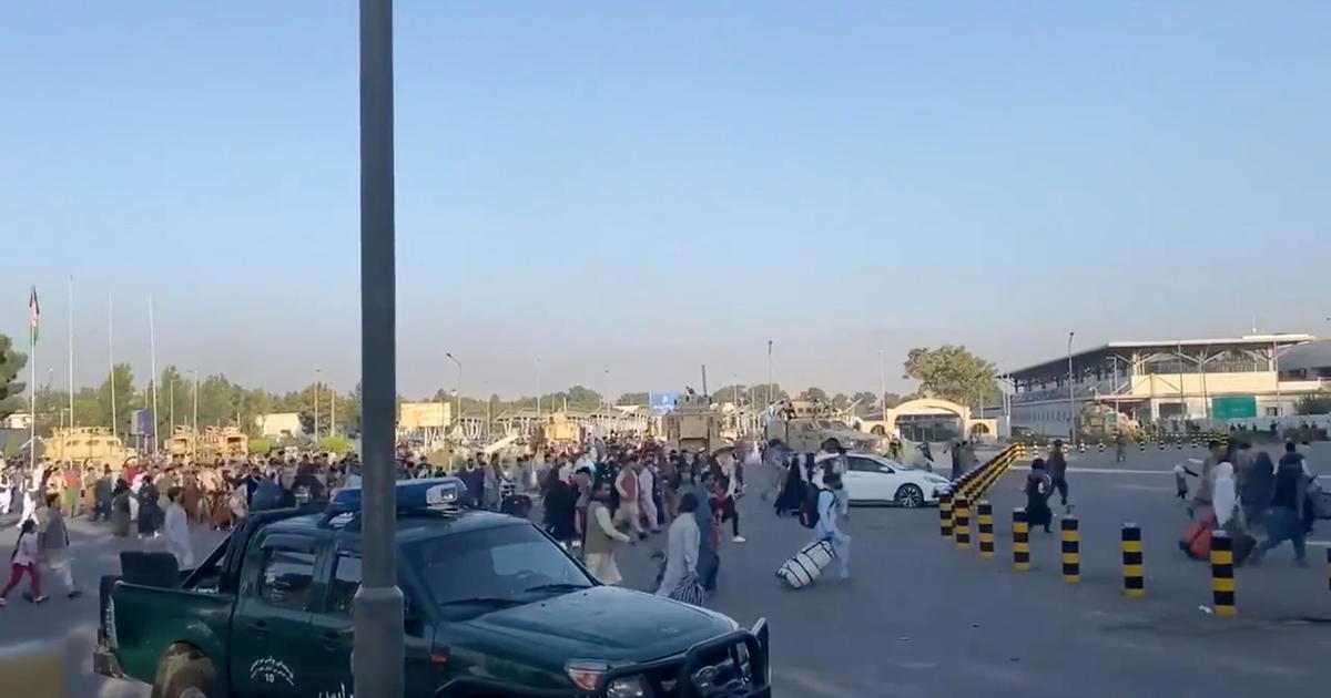 Live Updates: Shots fired at Kabul airport as Afghans try to flee