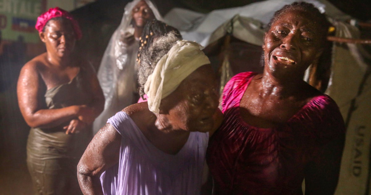 Tropical Storm Grace drenching Haiti as quake death toll tops 1,400