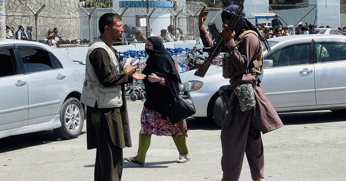 Taliban Tighten Control of Kabul Airport as Thousands of ...